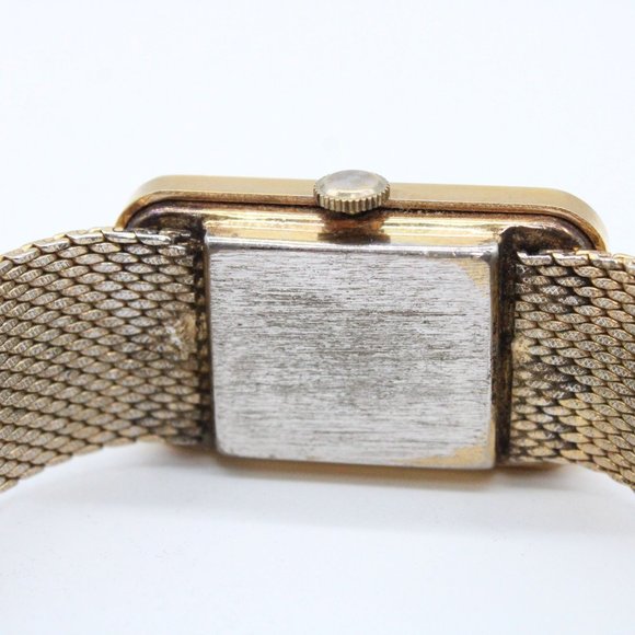 Vintage ENDURA Watch Womens Gold Tone Stainless Steel Self Wind Swiss Made - Picture 8 of 8